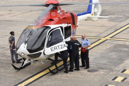  Ertzaintzaren helikoptero berriaren irudia