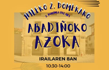 Abadiñoko Tokiko Produktuen eta Artisautzaren Azoka igande honetan itzuliko da