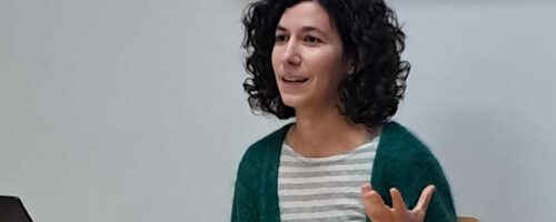 Itziar Navarro Gernikako Marijesien aurkezpenean