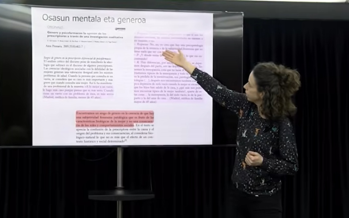 Hitzaldia Iurretan hasi zen